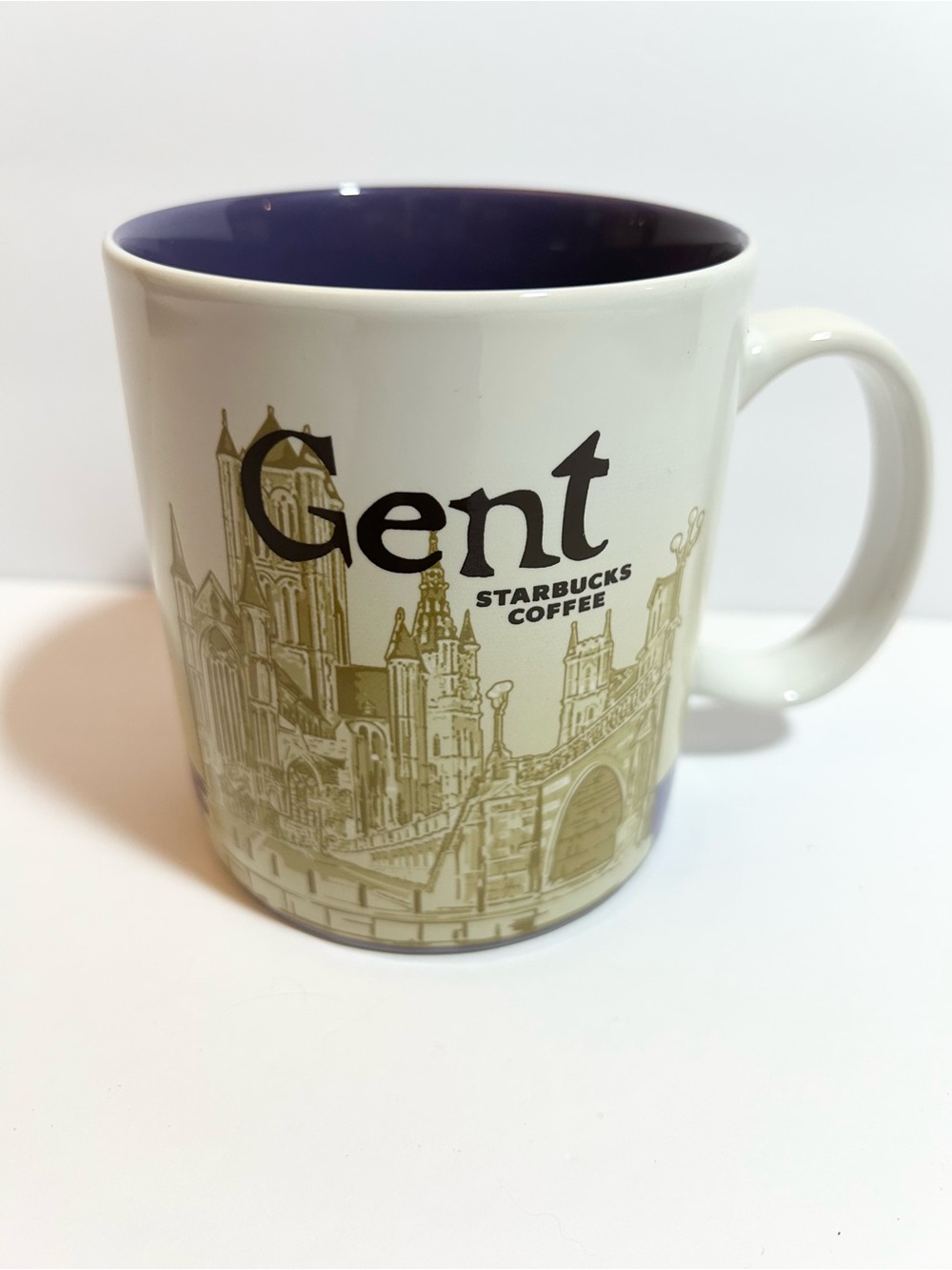 Starbucks Gent Coffee Mug 2012 Global Icon City Series Cityscape Travel Ceramic - Picture 2 of 5